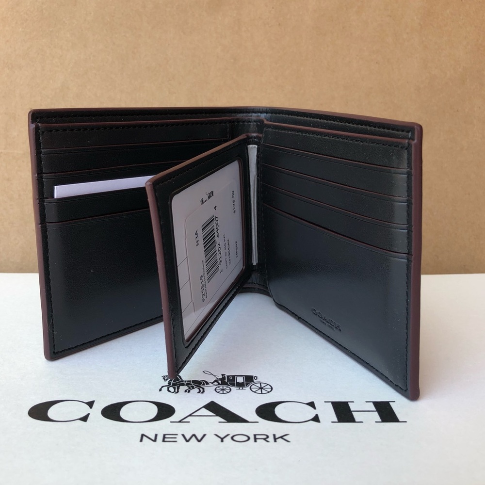 Coach Men’s Wallet F25519 - Picture 6 of 6